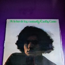 Discos de vinilo: CARLOS CANO – A LA LUZ DE LOS CANTARES - LP MOVIEPLAY 1977 - NUEVA COPLA 70'S - SIN APENAS USO