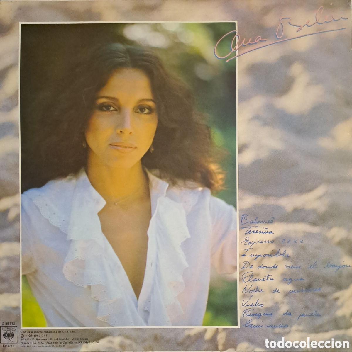 Discos de vinilo: ANA BELEN. CENA EN RIO. LX.5 - Foto 2