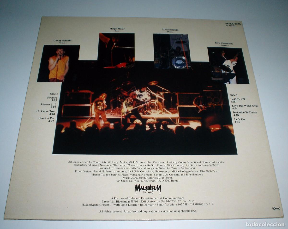 Discos de vinilo: LP CUTTY SARK - HEROES - Foto 2
