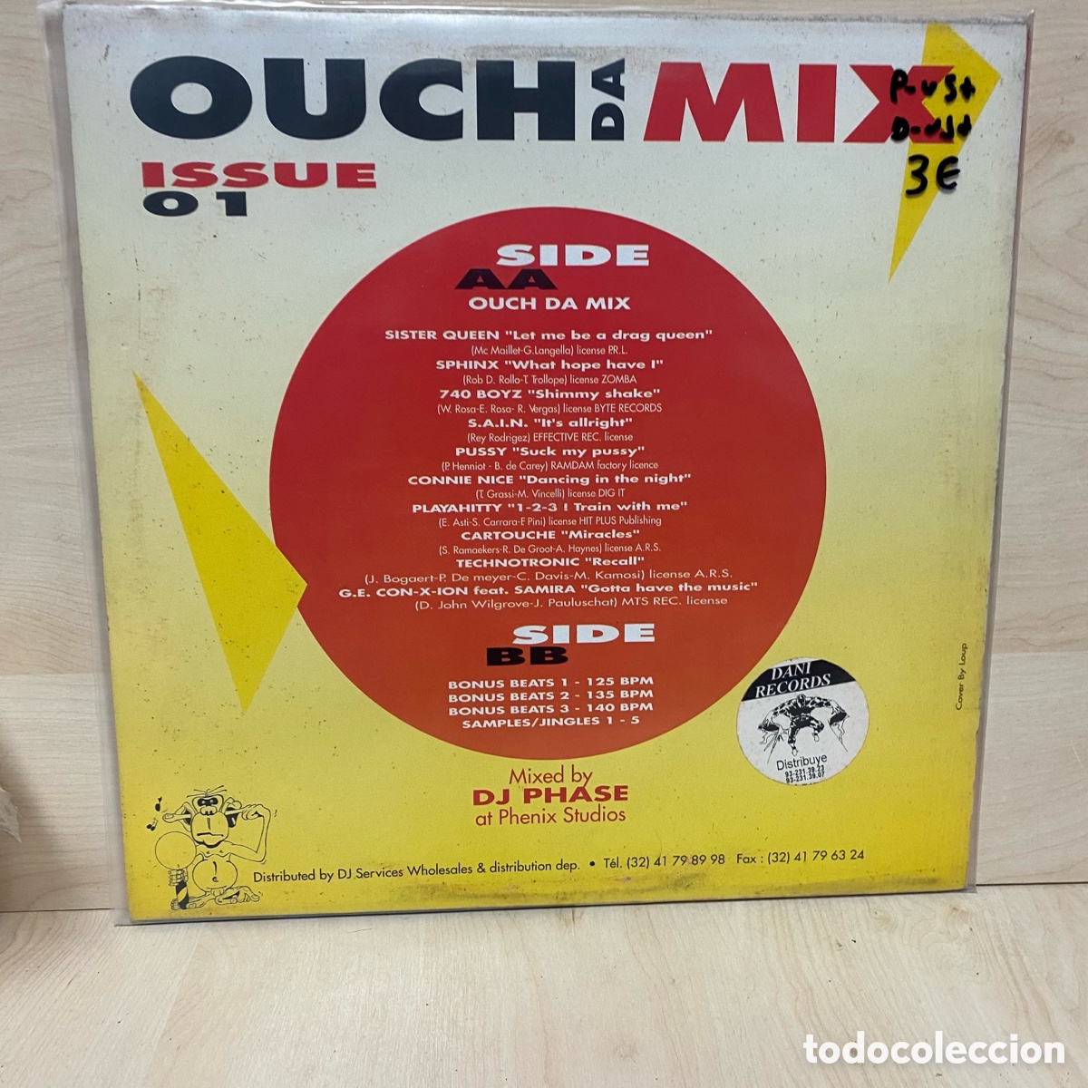 Discos de vinilo: Various - Ouch Da Mix - Issue 01 (12&rdquo;) - Foto 2