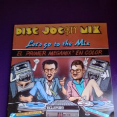 Discos de vinilo: MIKE PLATINAS & JAVIER USSIA – DISC·JOCKEY MIX (LET'S GO TO THE MIX) - LP KEY MIX 1986 - ITALODISCO