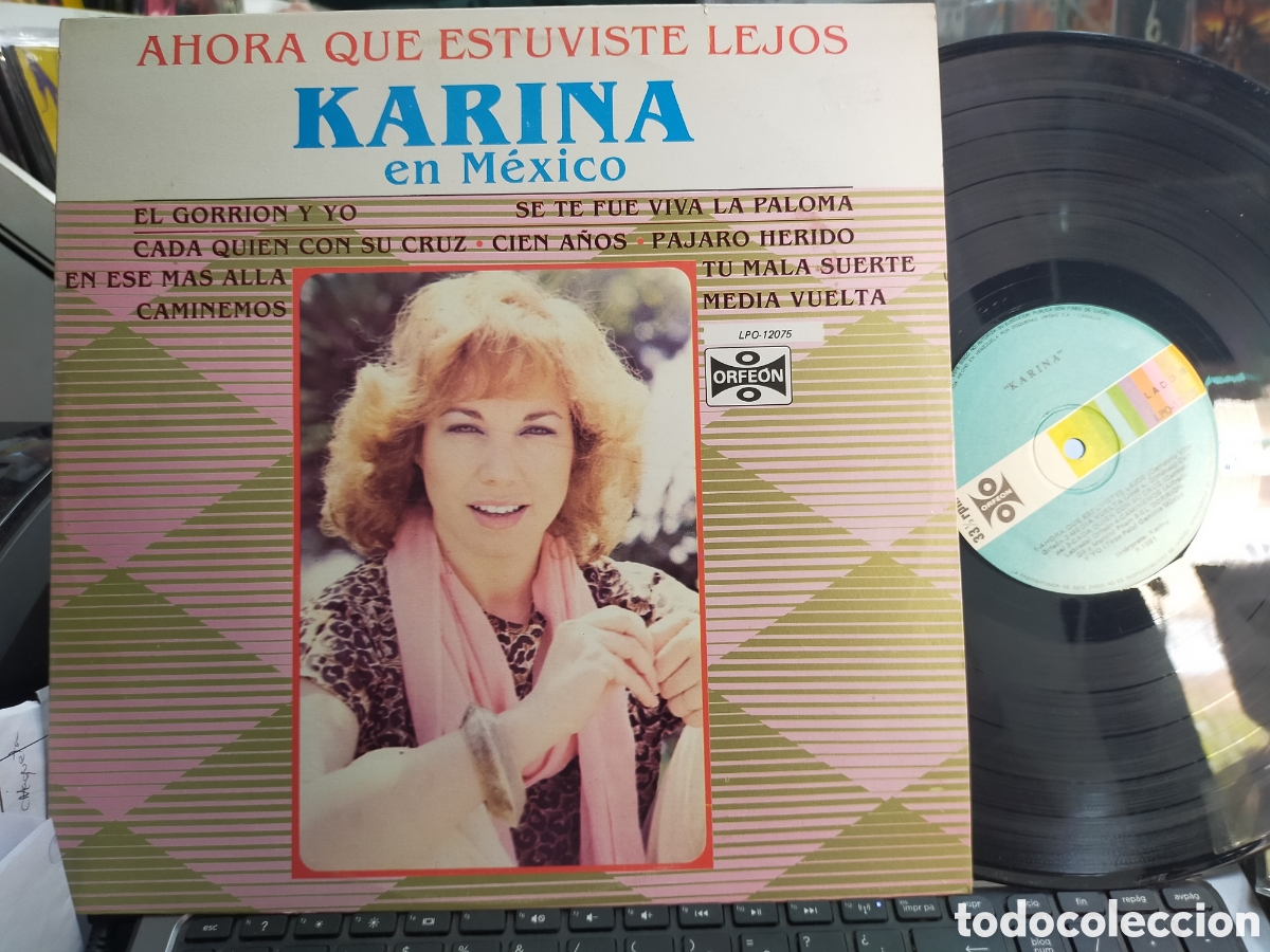 Discos de vinilo: Karina en M&eacute;xico LP 1981 - Foto 1