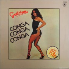 Discos de vinilo: GRETCHEN - CONGA, CONGA, CONGA - LP SPAIN 1981 - CARNABY ‎TXS 3213 - NM/VG+