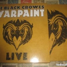 Discos de vinilo: THE BLACK CROWES – 3 LPS WARPAINT CAJA LIVE BACK ON BLACK 2014WHITE EDITADO UK LIMITED EDITION