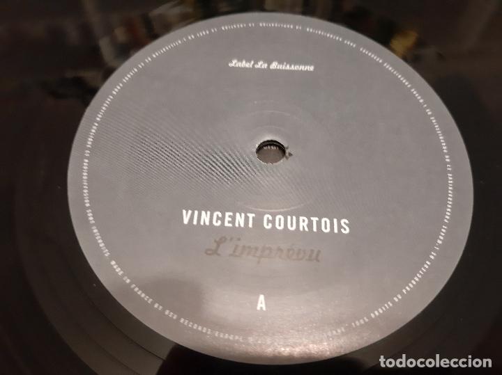 Discos de vinilo: VINCENT COURTOIS -LIMPR&Eacute;VU- (2010) LP DISCO VINILO - Foto 2