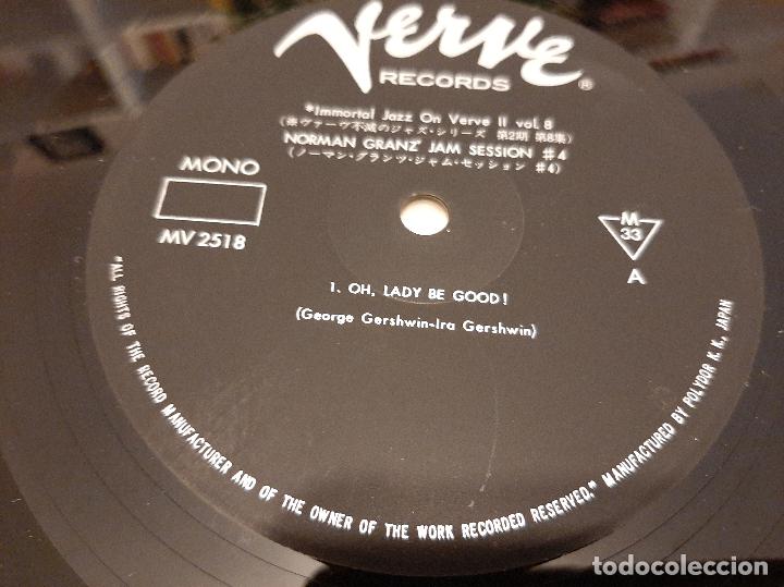 Discos de vinilo: NORMAN GRANZ JAM SESSION #4 (1974) LP DISCO VINILO - Foto 2