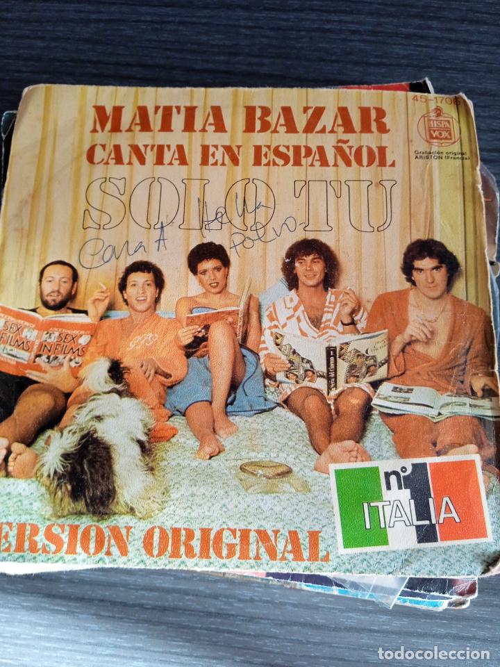 Discos de vinilo: Mar&iacute;a bazar canta en espa&ntilde;ol - Foto 1