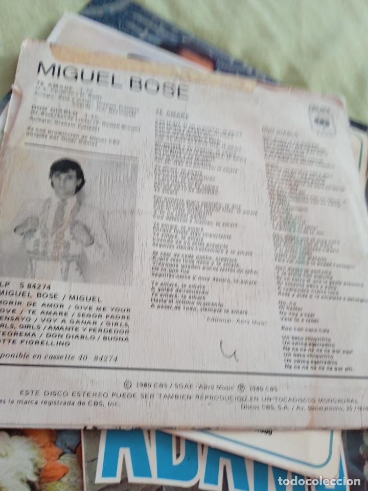 Discos de vinilo: Miguel Bos&eacute; - Foto 2