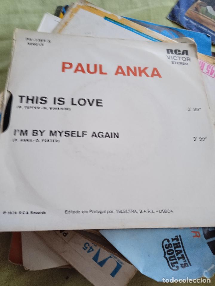 Discos de vinilo: Paul anka - Foto 2