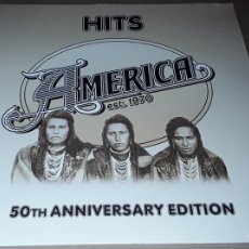 Discos de vinilo: LP - AMERICA - HITS - 50TH ANNYVERSARY EDITION - MADE IN UK - NUEVO Y PRECINTADO