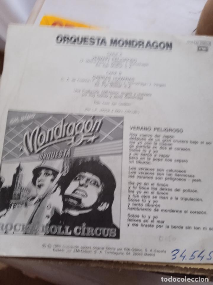 Discos de vinilo: Orquesta Mondrag&oacute;n verano peligroso - Foto 2