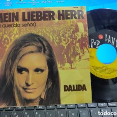 Discos de vinilo: DALIDA SINGLE PROMOCIONAL MEIN LIEBER HERR MI QUERIDO SEÑOR ESPAÑA 1975