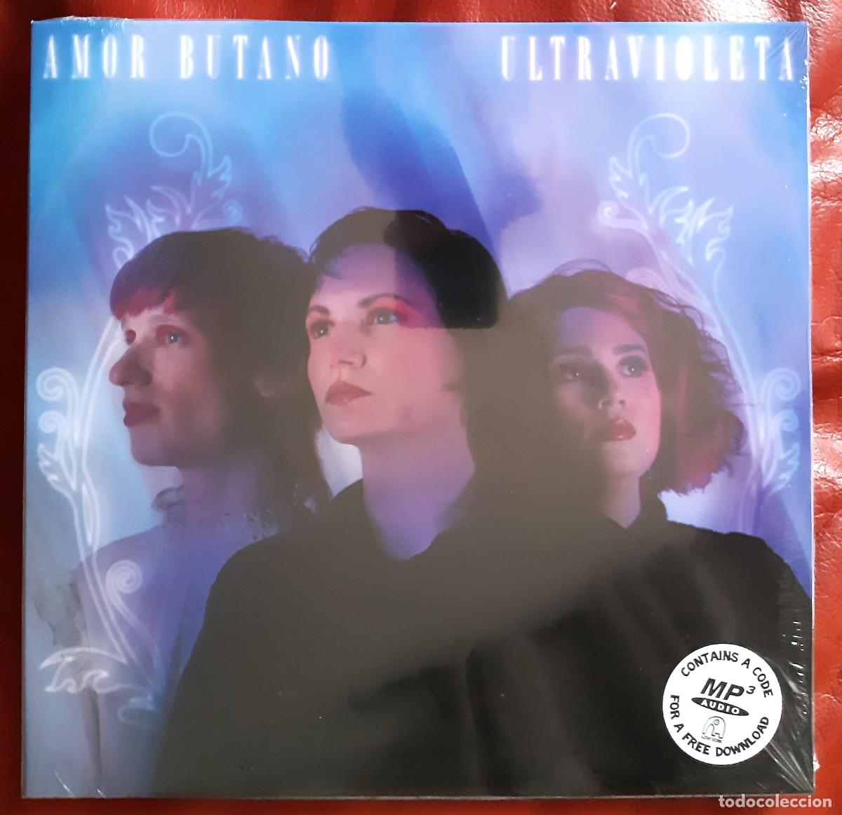 Discos de vinilo: AMOR BUTANO - ULTRAVIOLETA 10&rdquo; MINI-LP - Foto 1