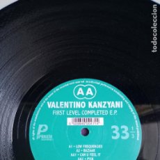 Discos de vinilo: VALENTINO KANZYANI ‎– FIRST LEVEL COMPLETED E.P. - MAXI SINGLE PRIMATE 2000 - ELECTRONICA, TECHNO,