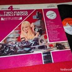 Discos de vinilo: RONNIE ALDRICH AND HIS TWO PIANOS & LONDON FESTIVAL ORCH. LP 1967 LONDON PROMO UK ENGLAND GATEFOLD