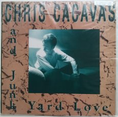 Discos de vinilo: CHRIS CACAVAS AND JUNK YARD LOVE (LP, FONOMUSIC 1990, BAJO LICENCIA ROUGH TRADE)