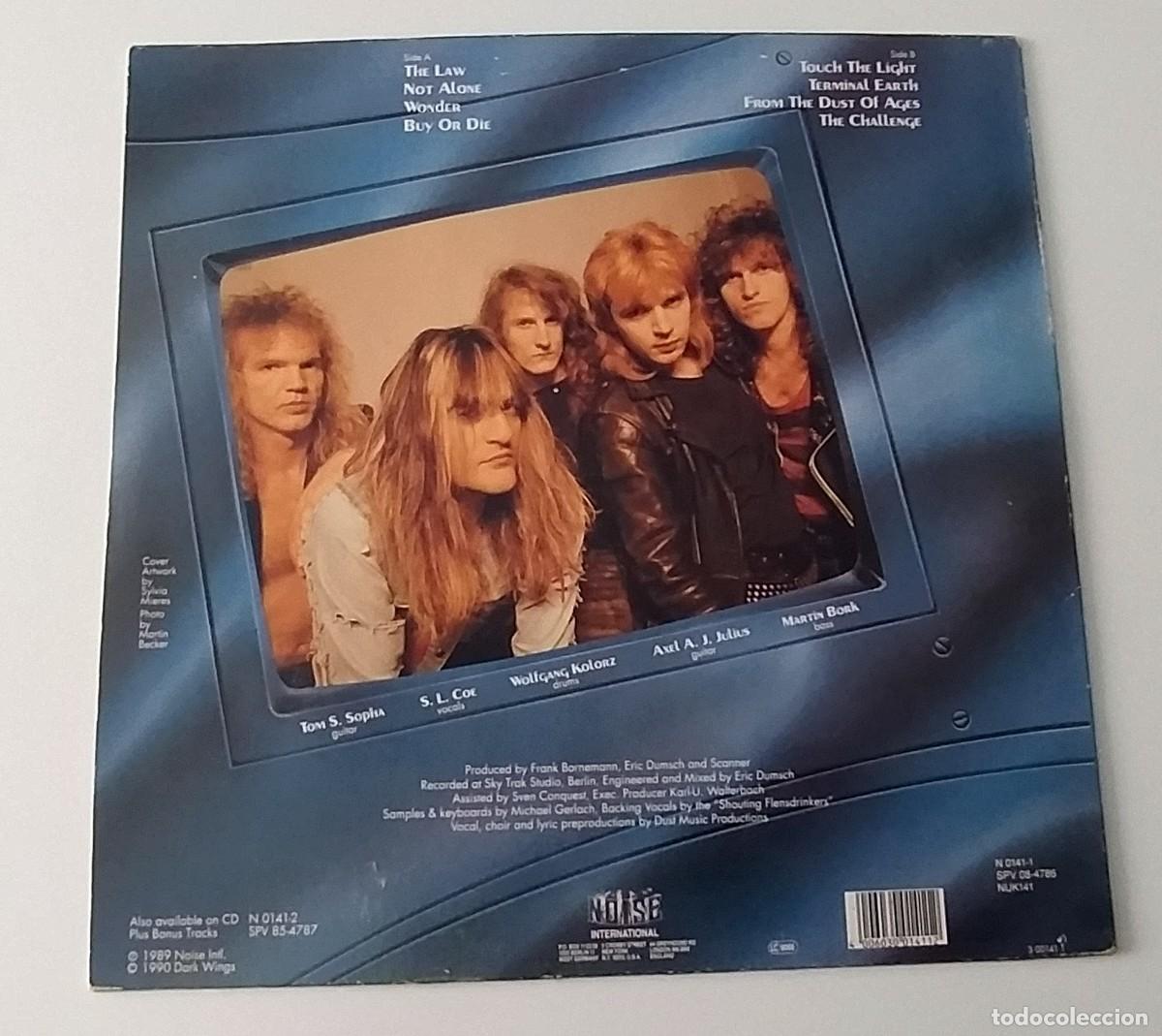 Discos de vinilo: LP SCANNER - TERMINAL EARTH - Foto 2