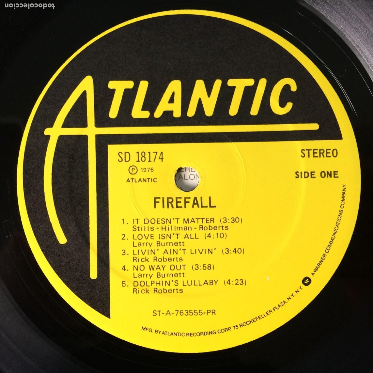 Discos de vinilo: Firefall &lrm;&ndash; Firefall , USA 1976 Atlantic - Foto 4