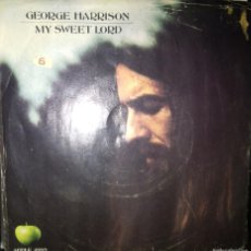 Discos de vinilo: SINGLE 7” 45 RPM - GEORGE HARRISON 'MY SWEET LORD' / 'ISN'T IT A PITY' (1971 US PRESS.)