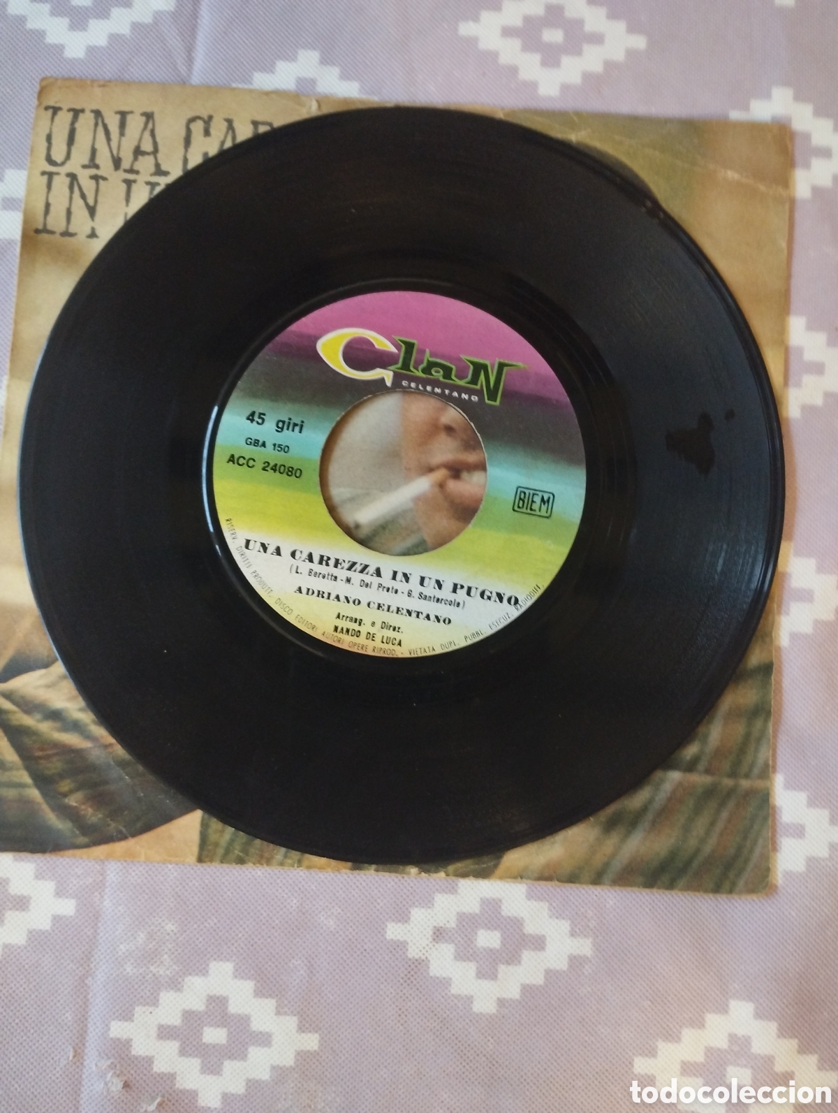 Discos de vinilo: Adriano celentano azzurro - Foto 4