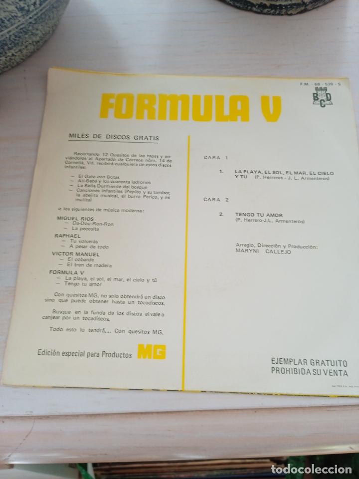 Discos de vinilo: Formula v tango tu amor - Foto 2