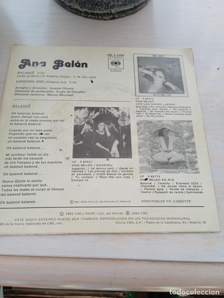 Discos de vinilo: Ana bel&eacute;n balance - Foto 2