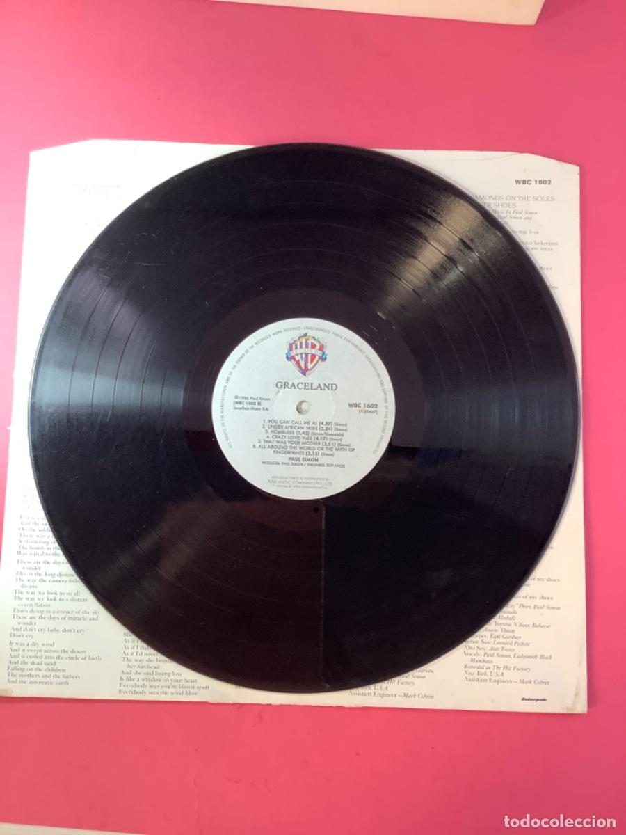 Discos de vinilo: PAUL SIM&Oacute;N - GRACELAND - LP 1986 - Foto 3