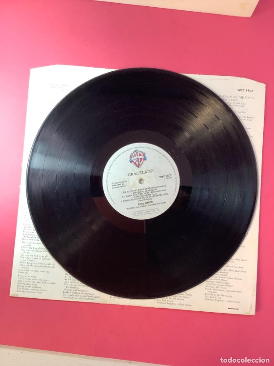 Discos de vinilo: PAUL SIM&Oacute;N - GRACELAND - LP 1986 - Foto 4
