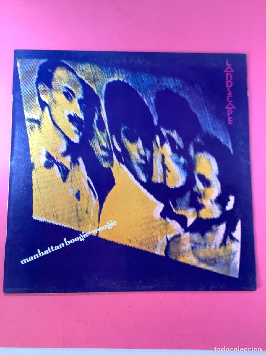 Discos de vinilo: LANDSCAPE - MANHATTAN BOOGIE-WOOGIE - LP 1982 - Foto 1