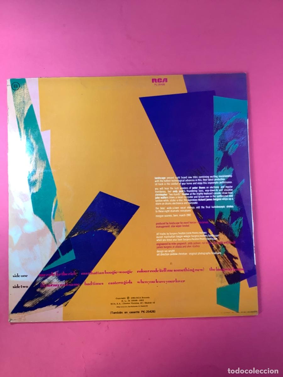 Discos de vinilo: LANDSCAPE - MANHATTAN BOOGIE-WOOGIE - LP 1982 - Foto 2