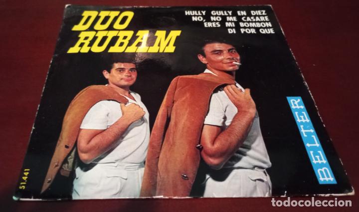 Discos de vinilo: DUO RUBAM - HULLY GULLY + 3 EP.S - 1964 - Foto 1