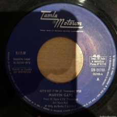 Discos de vinilo: MARVIN GAYE ‎– LET'S GET IT ON. DISCO VINILO. ESTADO. VG / NO COVER. 1973