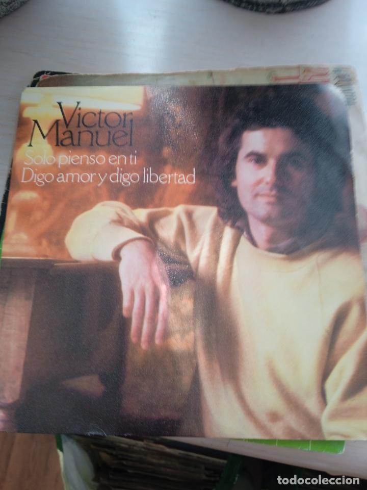 Discos de vinilo: V&iacute;ctor Manuel solo pienso en t&iacute; - Foto 1