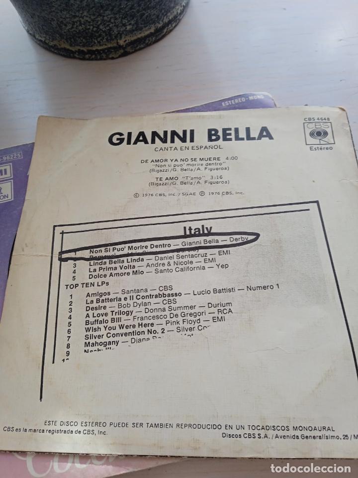 Discos de vinilo: Gianni bella - Foto 2