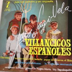 Discos de vinilo: LUIS SAGI-VELA - VILLANCICOS ESPAÑOLES. EP, EDICIÓN ESPAÑOLA 7” DE 1960. IMPECABLE (NM)
