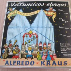 Discos de vinilo: ALFREDO KRAUS - VILLANCICOS ETERNOS. EP 4 TEMAS ED ESPAÑOLA 7” 1959. MAGNÍFICO ESTADO (VG+/NM)