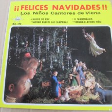 Discos de vinilo: LOS NIÑOS CANTORES DE VIENA - ¡¡FELICES NAVIDADES!!. EP, ED ESPAÑOLA 1965 7”. IMPECABLE (NM)