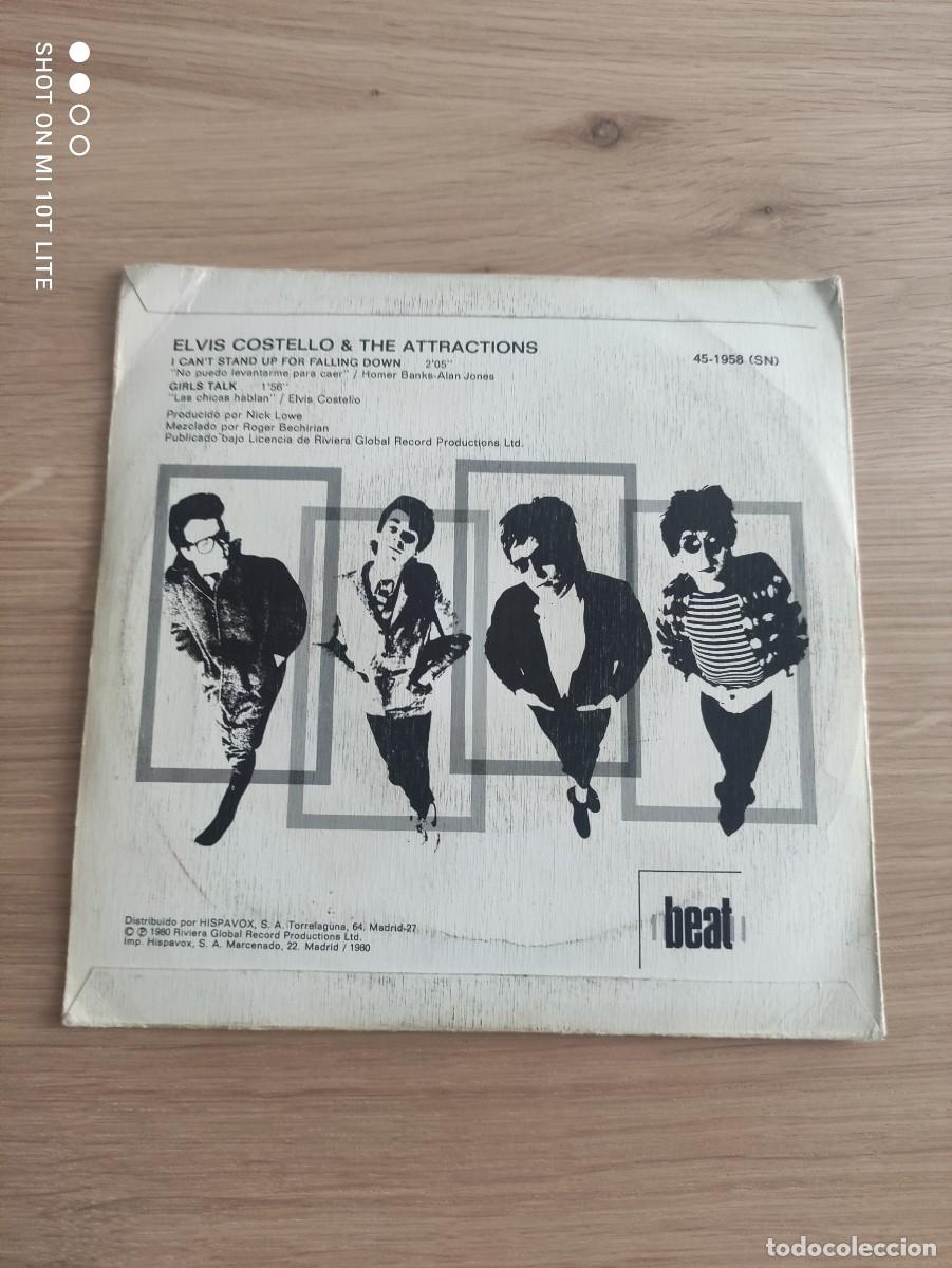 Discos de vinilo: LOTE 7 SINGLES. ELVIS COSTELLO. - Foto 5