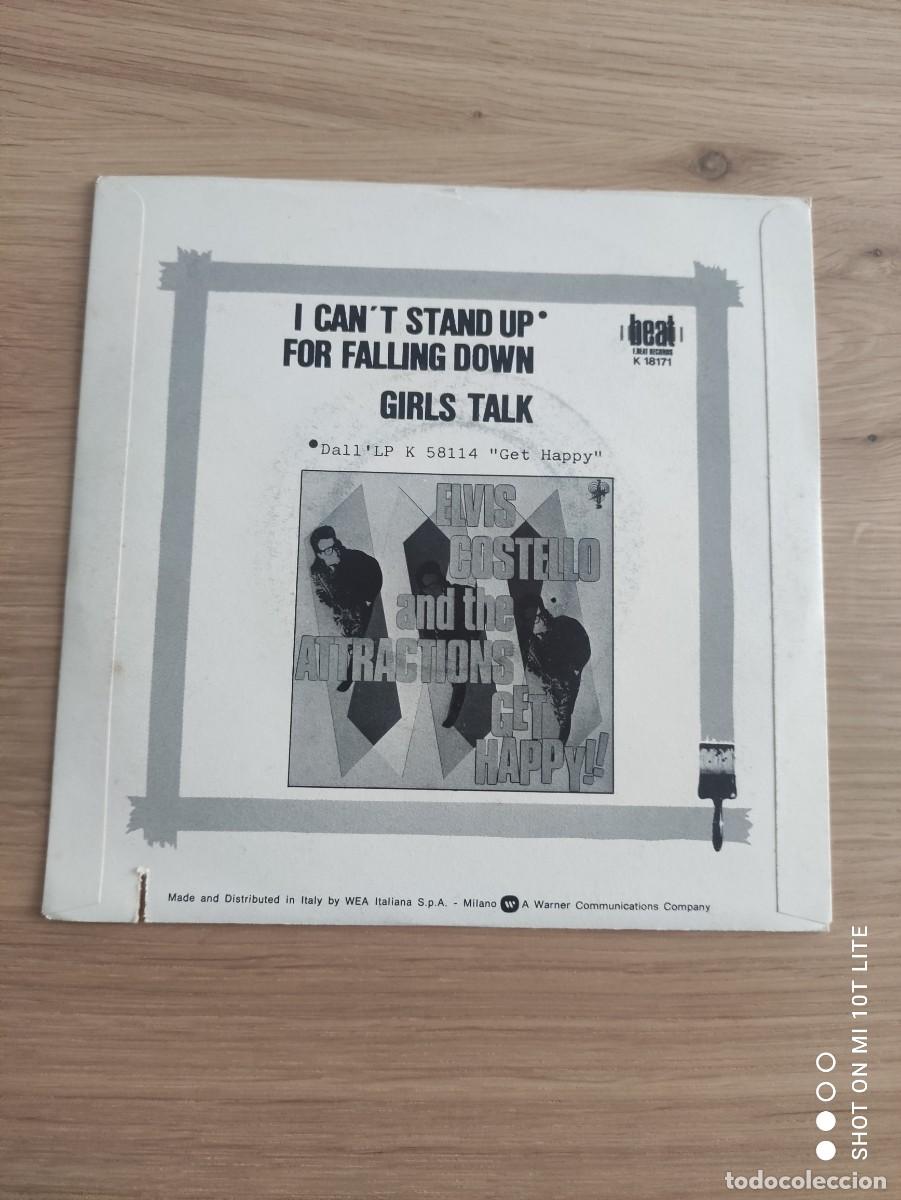 Discos de vinilo: LOTE 7 SINGLES. ELVIS COSTELLO. - Foto 7