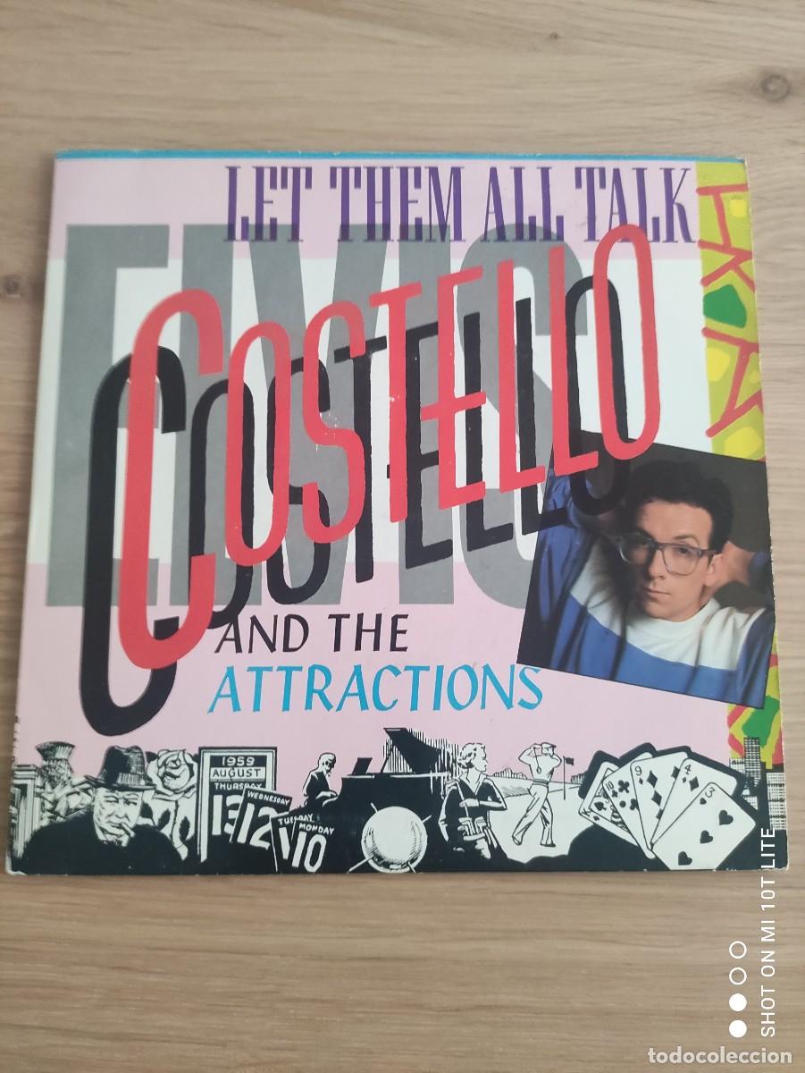 Discos de vinilo: LOTE 7 SINGLES. ELVIS COSTELLO. - Foto 12