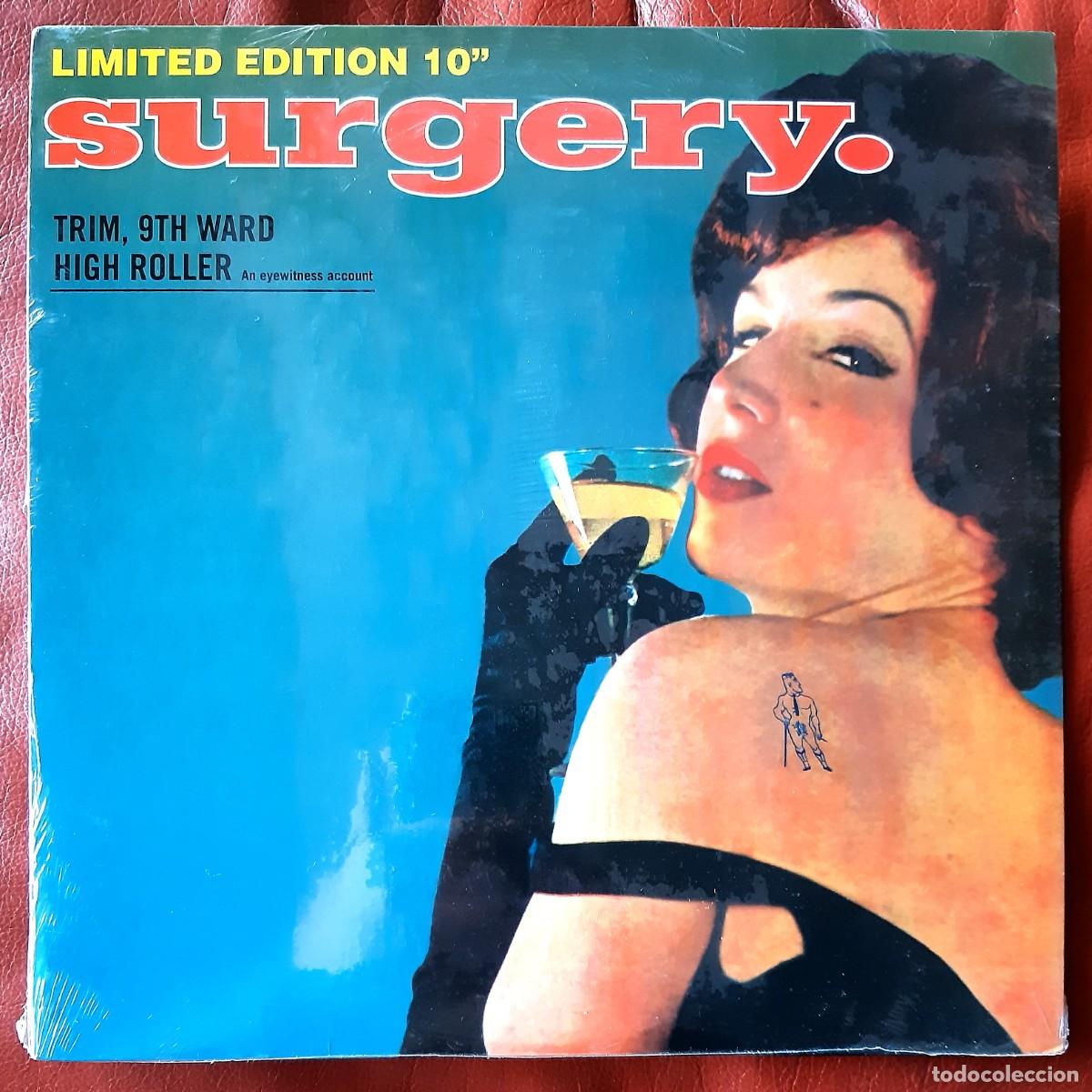 Discos de vinilo: SURGERY - TRIM, 9TH WARD HIGH ROLLER 10&rdquo; - Foto 1