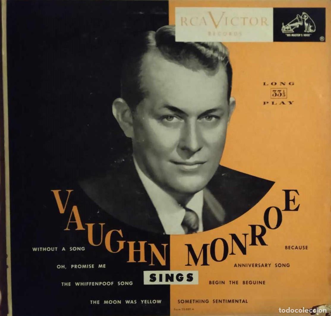 Discos de vinilo: VAUGHN MONROE - SINGS - 1952 - US - 10 - RCA - Foto 1