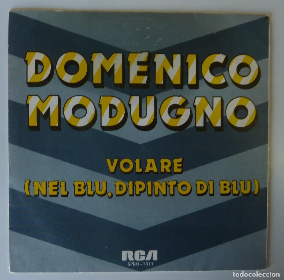Discos de vinilo: DOMENICO MODUGNO // VOLARE // 1984// SINGLE - Foto 1