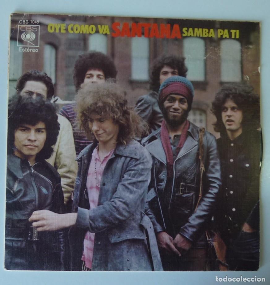 Discos de vinilo: SANTANA // OYE COMO VA // 1971 // SINGLE - Foto 1