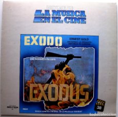 Discos de vinilo: ERNEST GOLD - EXODO (EXODUS) - LP BELTER 1982 HISTORIA DE LA MÚSICA EN EL CINE N.38 BPY