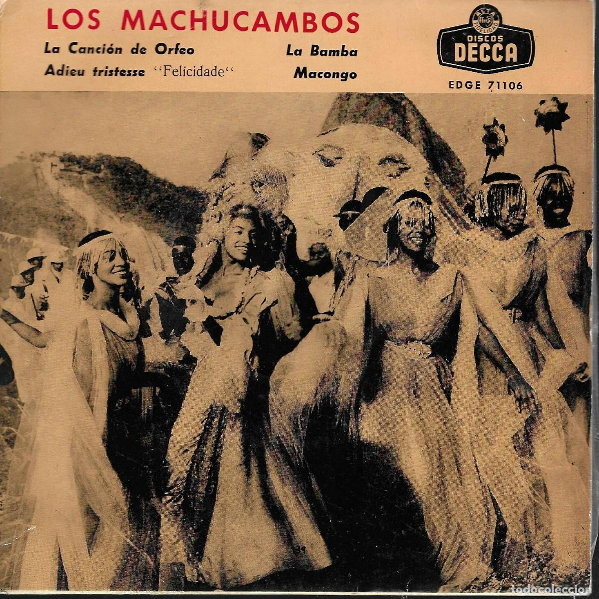 Discos de vinilo: DISCOS DECCA -- LOS MACHUCAMBOS - Foto 1