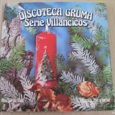 Discos de vinilo: DISCOTECA GRUMA - NOCHE DE PAZ / CANTA, RÍE BEBE. PICTURE DISC FLEXI DISC 7”. IMPECABLE (NM)