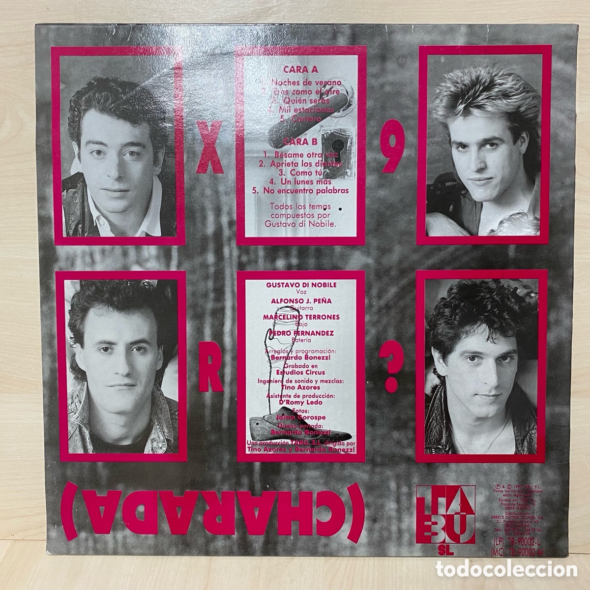 Discos de vinilo: Charada - Charada (LP, Album) - Foto 2