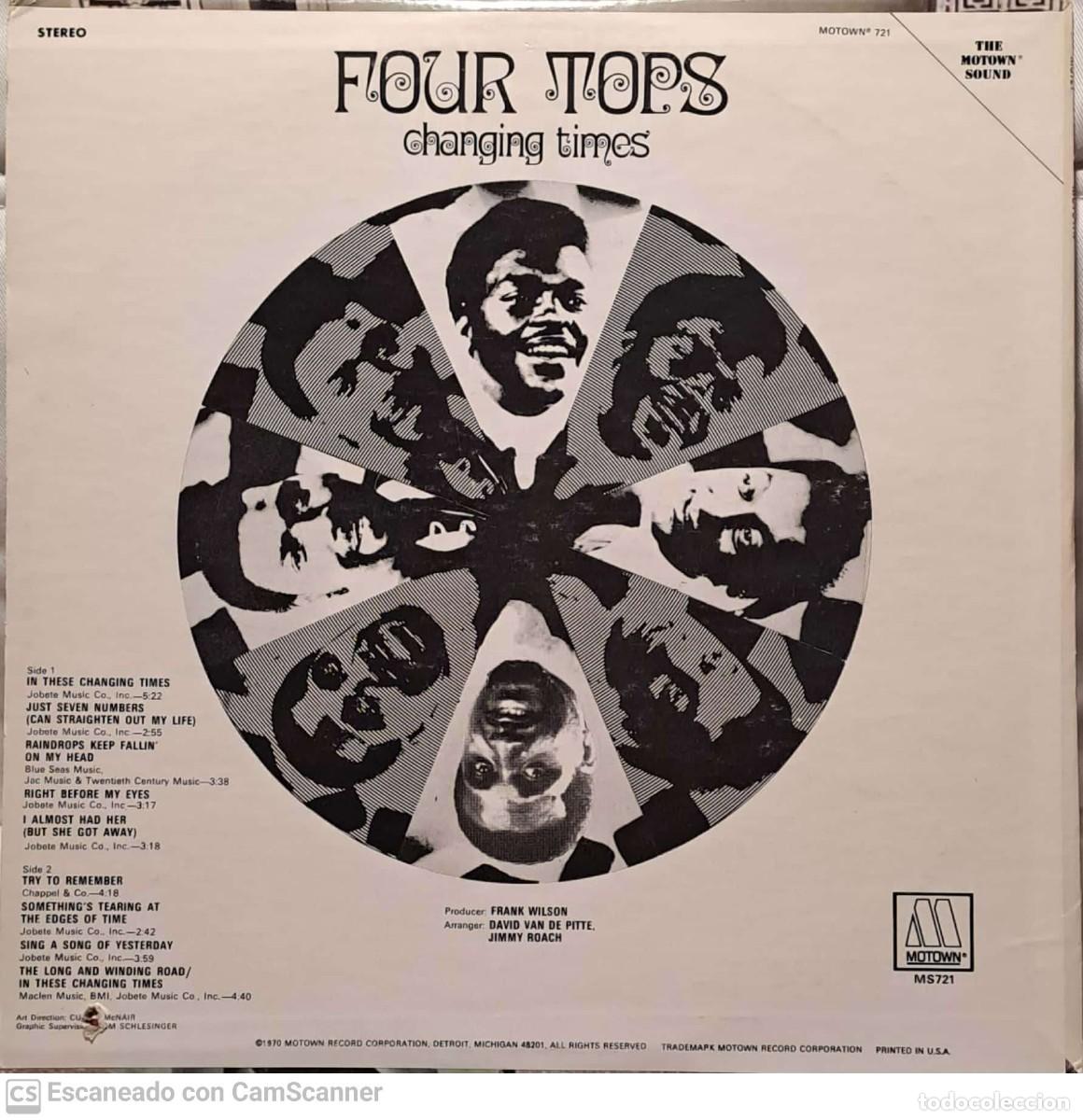 Discos de vinilo: Four Tops &lrm;&ndash; Changing Times - Foto 2