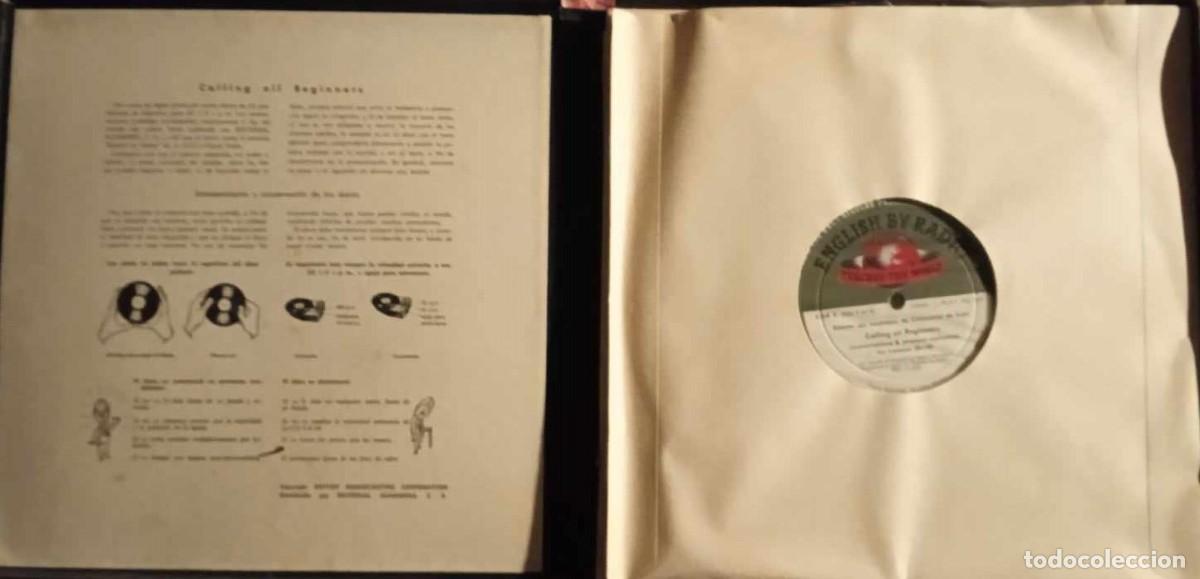 Discos de vinilo: EL CURSO DE INGLES DE LA BBC DE LONDRES - 1958 - 4 LP - Foto 2